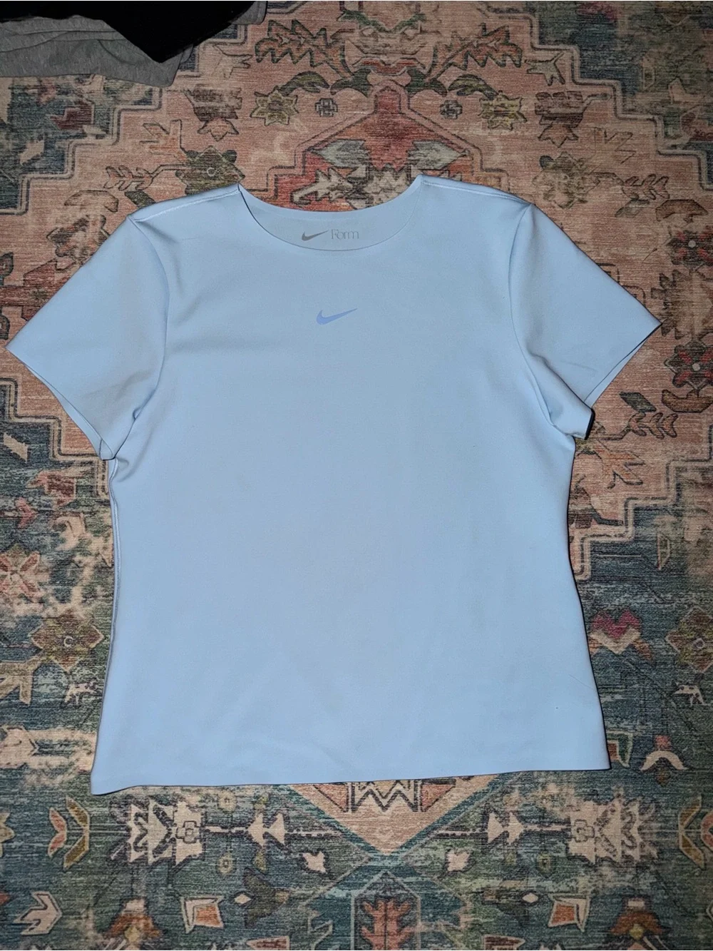 Nike Women’s Pale Blue Short Sleeve Athletic Tee